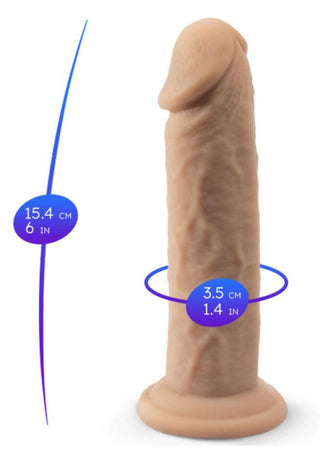 Real Skin Dildo Modell 2 (15,4 cm) von Silex-D