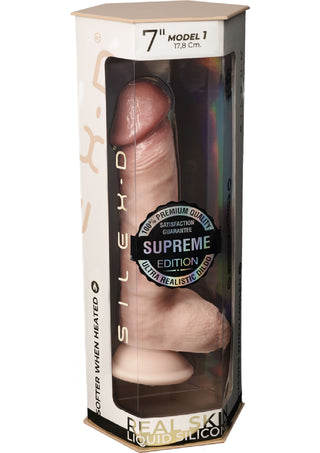 Silex-D Premium Real Skin Dildo Modell 1, 18 cm