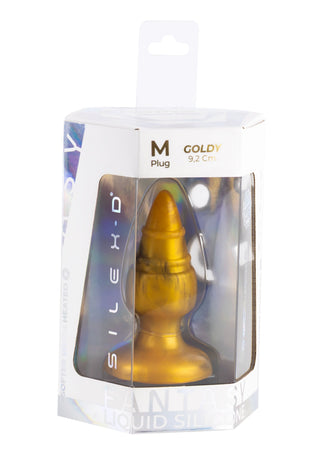 Silexd Fantasy Collection Anal-Plug, Thermisch Anpassbar, Gold
