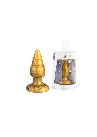 Silexd Fantasy Collection Anal-Plug, Thermisch Anpassbar, Gold