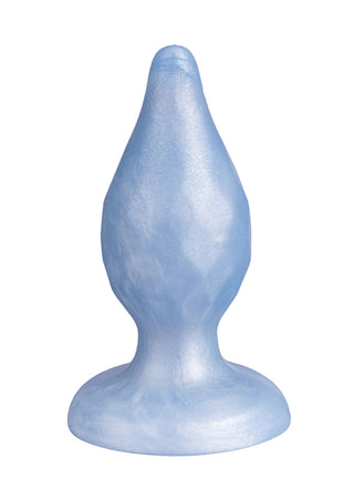 Silexd Fantasy Diamond Butt Plug, Facettiertes Design, Blau