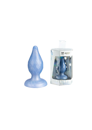 Silexd Fantasy Diamond Butt Plug, Facettiertes Design, Blau