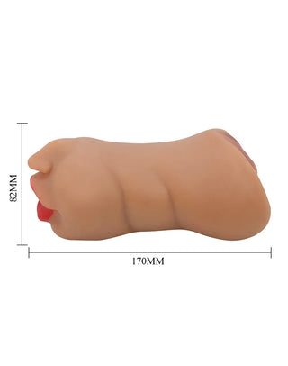 Crazy Bull - Zoey - Premium Dual Channel Masturbatur für Männer - Braun