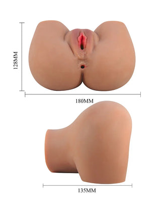 Crazy Bull - Mila - Doppeleinstieg-Masturbator - Braun  SV