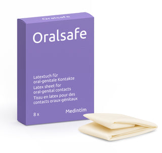 Medintim ORALsafe Latex-Tücher Neutral 100 Stück