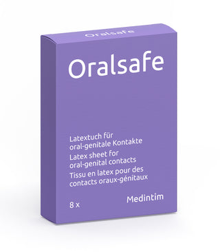 Medintim ORALsafe Latex-Tücher Neutral 100 Stück