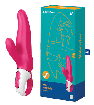 Erlebe doppelte Freude mit dem SATISFYER Vibes Mister Rabbit Pink – Der perfekte Vibrator für intensive Stimulation!