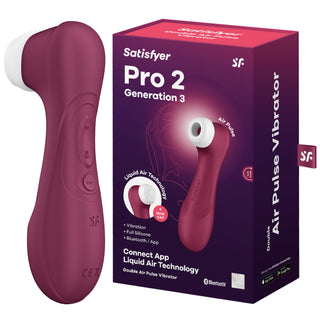 SATISFYER Pro 2 Generation 3 : Luftdruck- & Vibrations-Stimulation für intensivere Orgasmen