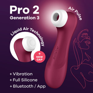 SATISFYER Pro 2 Generation 3 : Luftdruck- & Vibrations-Stimulation für intensivere Orgasmen