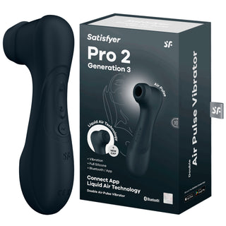 SATISFYER Pro 2 Generation 3 : Luftdruck- & Vibrations-Stimulation für intensivere Orgasmen