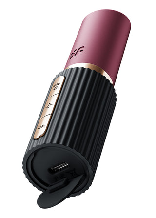 Satisfyer Deep Kiss Druckwellenvibrator Schwarz