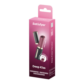 Satisfyer Deep Kiss Druckwellenvibrator Schwarz