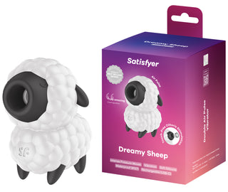Satisfyer Dreamy Sheep Druckwellen-Vibrator in Weiß