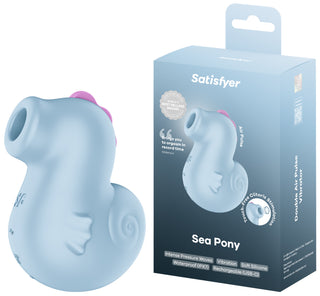 Satisfyer Sea Pony Druckwellenvibrator Ice Blue