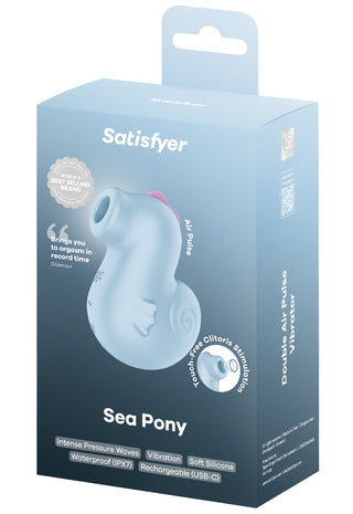 Satisfyer Sea Pony Druckwellenvibrator Ice Blue