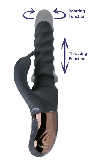 SHANiCE Sibaxx Vibrator mit Stoß-Dreh-Funktion