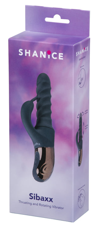SHANiCE Sibaxx Vibrator mit Stoß-Dreh-Funktion