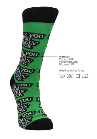 sexy socks fuck you 36-41