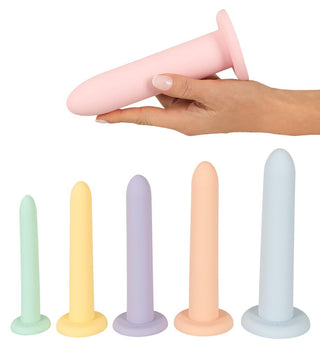 You2Toys Six in a Row 6-Teile Dildo-Set Pastellfarben