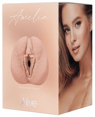 Alive Amelia S Realistischer Masturbator 13.4 cm TPE Hautfarben