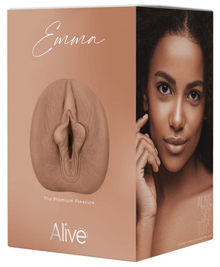 Alive Emma M Realistischer Masturbator 14,8cm Hautfarben Dunkel