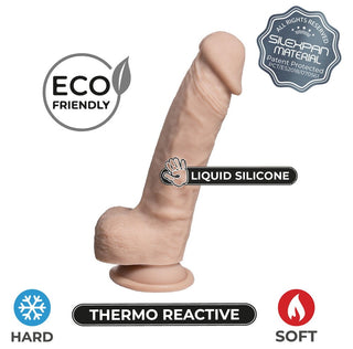 SILEXD 7" Model 1 Real Skin Dildo Hautfarben Hell