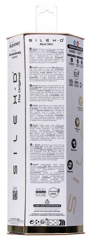 SILEXD 7" Model 1 Real Skin Dildo Hautfarben Hell