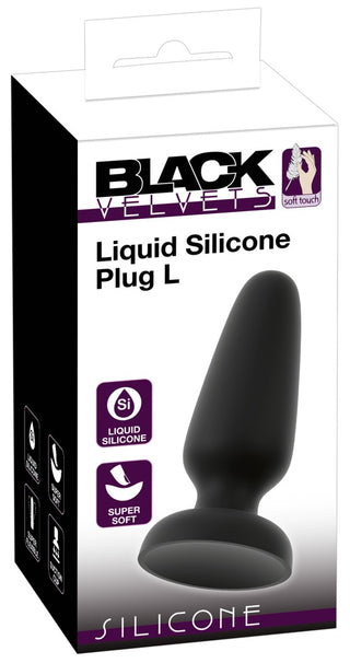 Black Velvets Liquid Silicone Plug