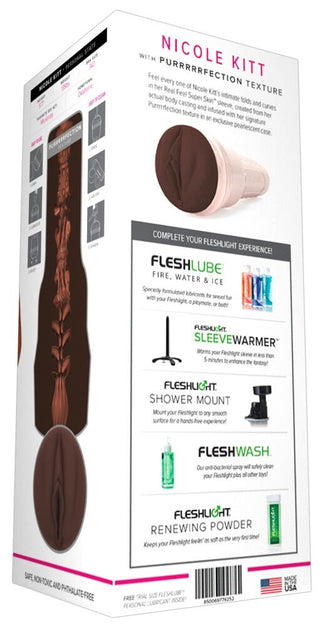 Fleshlight Nicole Kitt Purrrrrfection Masturbator