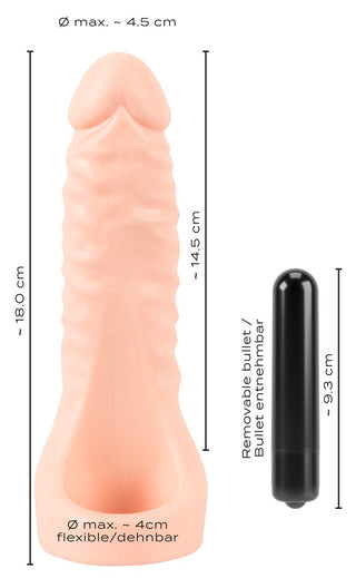 Realistixxx Double Fucker Naturdildo mit Vibration