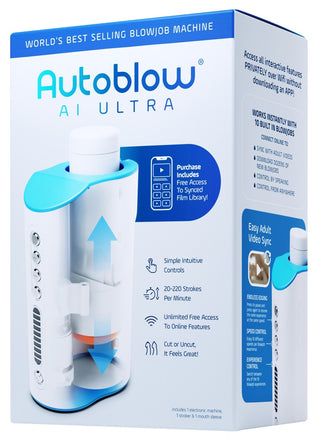 Autoblow A.I. Ultra Blowjob-Masturbator Weiß