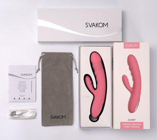 SVAKOM AVERY Der Rabbitvibrator mit Stoßfunktion – für intensive Dual-Stimulation