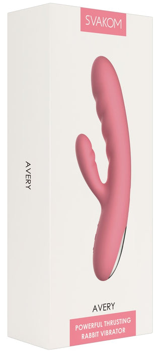 SVAKOM AVERY Der Rabbitvibrator mit Stoßfunktion – für intensive Dual-Stimulation