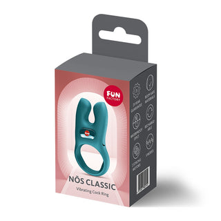 Fun Factory NŌS CLASSIC Vibrating Cock Ring Black