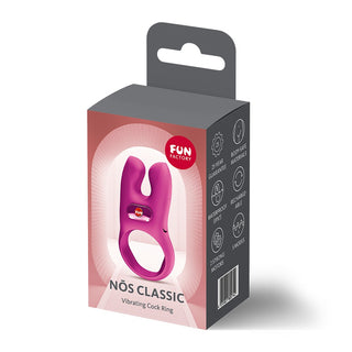 Fun Factory NŌS CLASSIC Vibrating Cock Ring Black