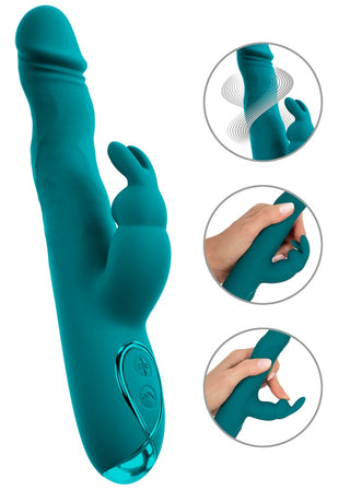 Sweet Smile Rabbit Vibrator with Wiggling Function