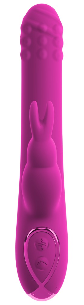 Sweet Smile Rabbit Vibrator with Rotation and Thrust Function