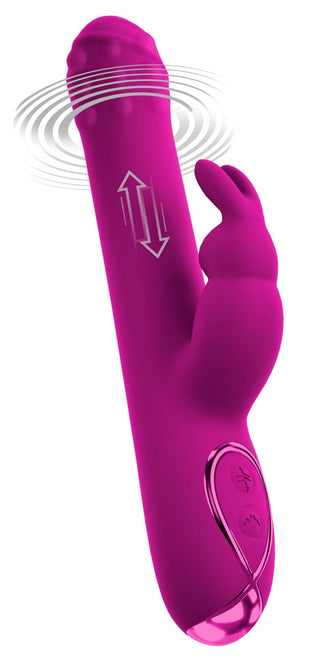 Sweet Smile Rabbit Vibrator Pink Wiederaufladbar