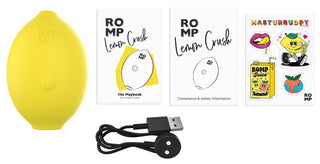 ROMP Lemon Crush Klitoris-Stimulator Gelb Wiederaufladbar