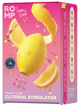 ROMP Lemon Crush Klitoris-Stimulator Gelb Wiederaufladbar