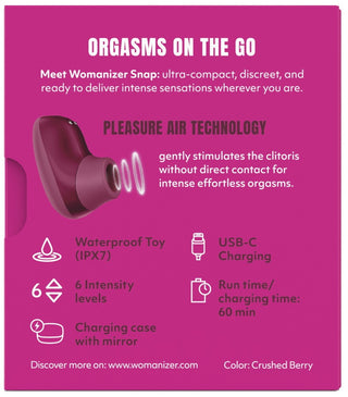 Womanizer Snap Klitorisstimulator Pink