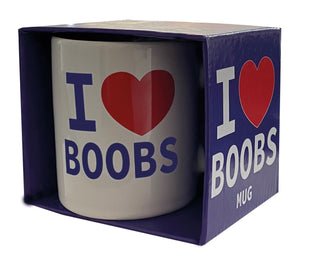 Spencer & Fleetwood I love boobs Tasse