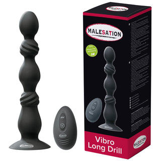 MALESATION Vibro Long Drill – Kraftvolle Vibration für intensive Lustmomente