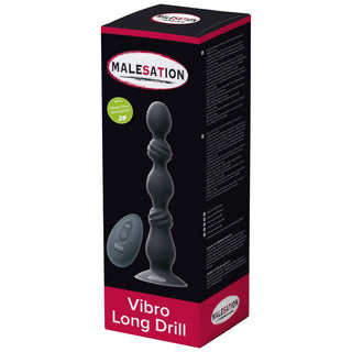 MALESATION Vibro Long Drill – Kraftvolle Vibration für intensive Lustmomente