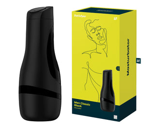 Satisfyer Men Classic Masturbator Schwarz