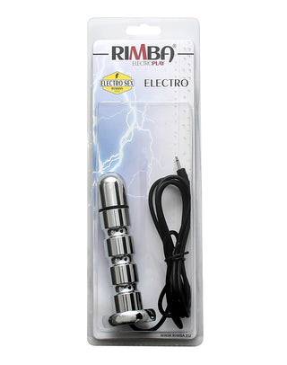 Rimba Elektro-Sex Rillen Anal-Dildo