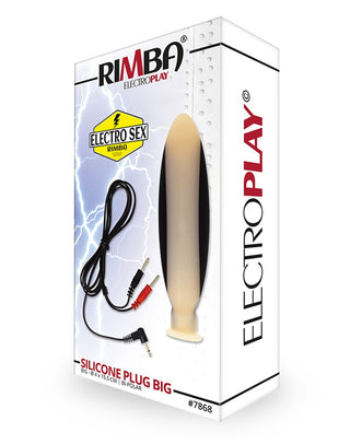 Elektro-Silikon-Dildo - Large
