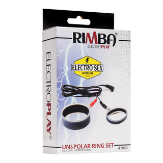 Electro-Silicone Cockringset - Uni-Polar