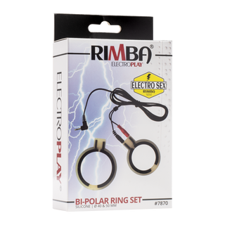 Elektro-Silicone Cockringset - Bi-Polar