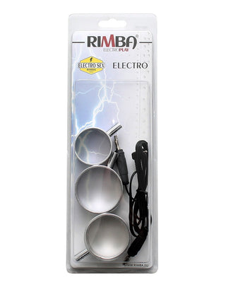 Rimba Elektro-Sex Aluminium Cock Ring-Set